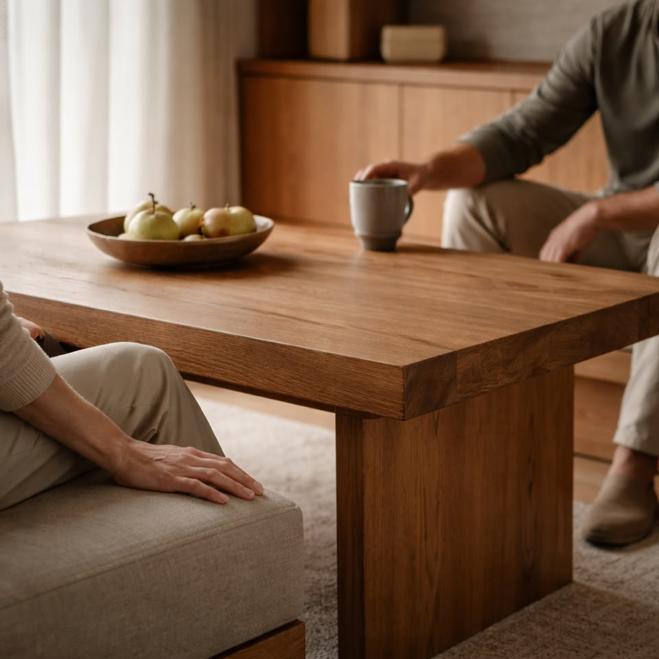 Businesswoman on phone in stylish office, showcasing professionalism and modern work environment.